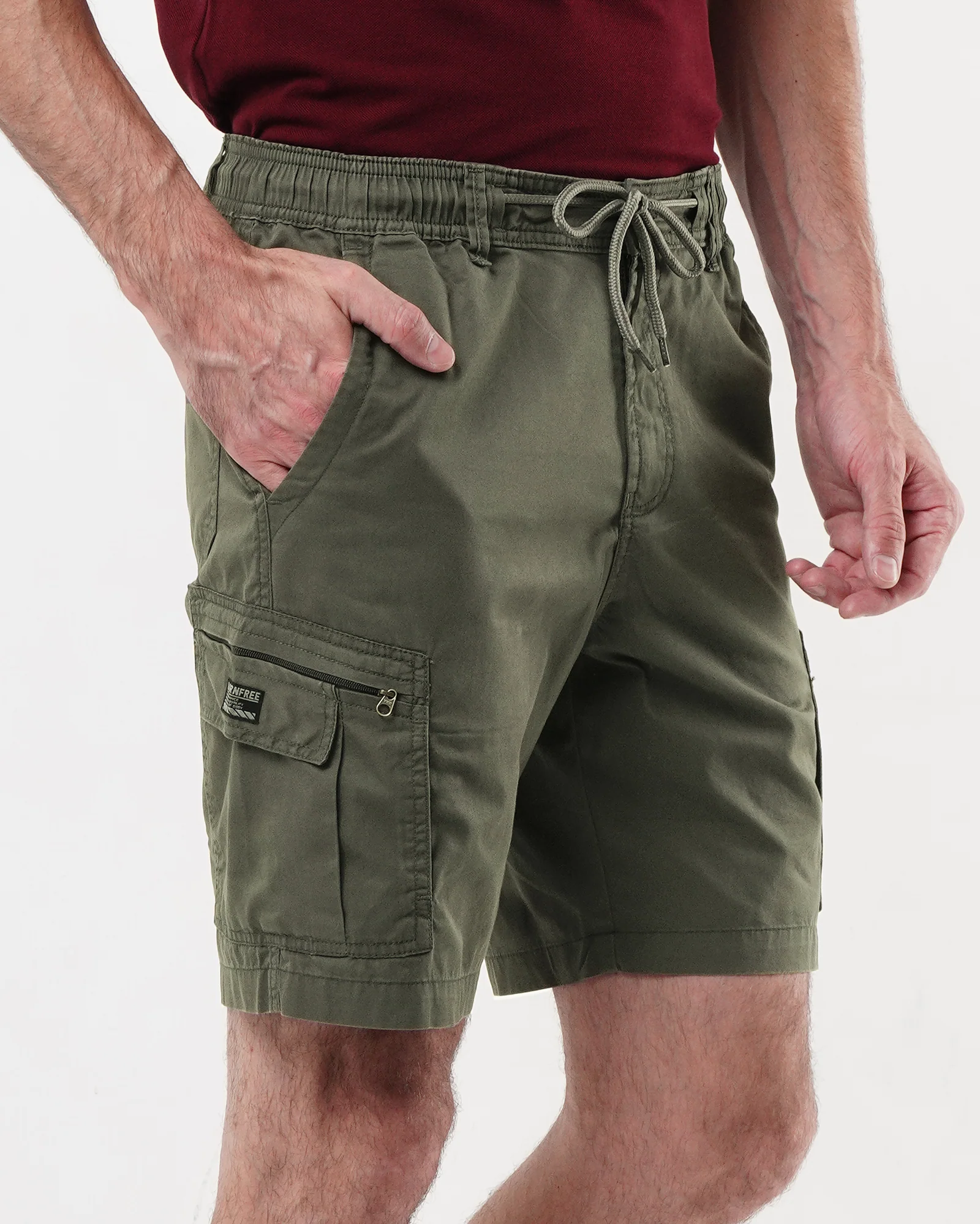 Cotton Cargo Pants with Cargo Pockets